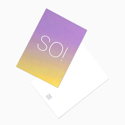 So!